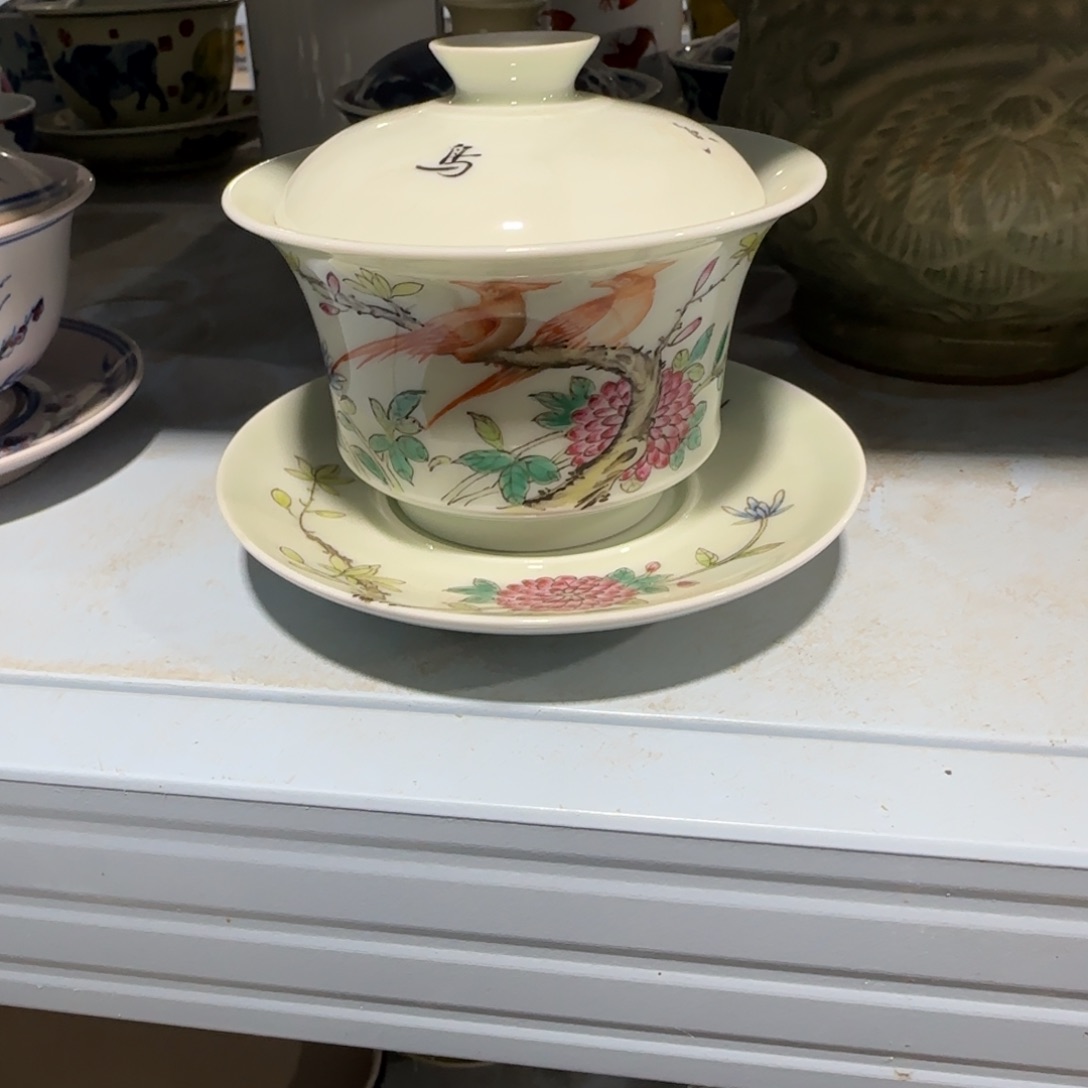 陶其他手绘瓷器，手绘茶具