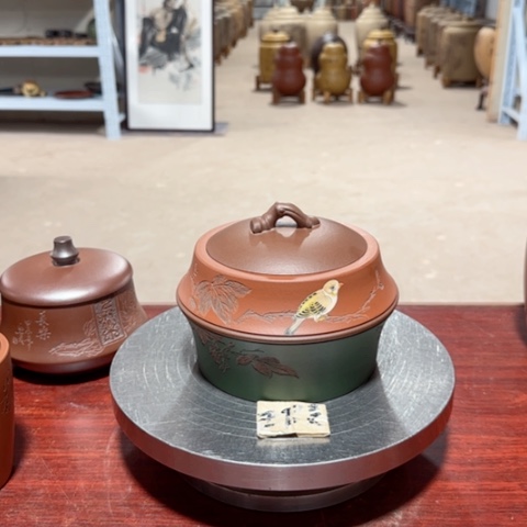 紫砂茶叶罐。。。。。。。。。