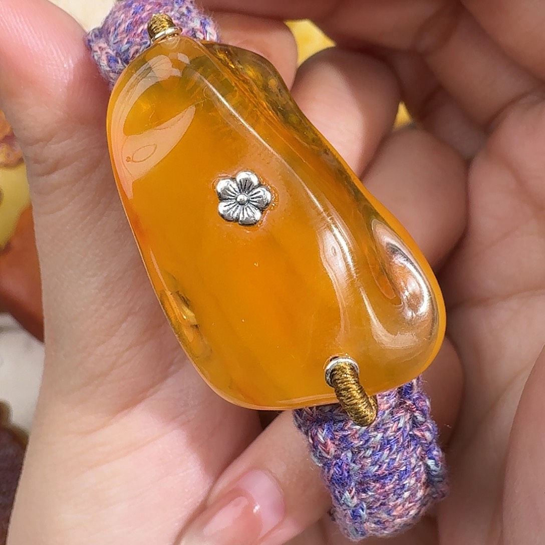 琥珀未镶嵌裸石我