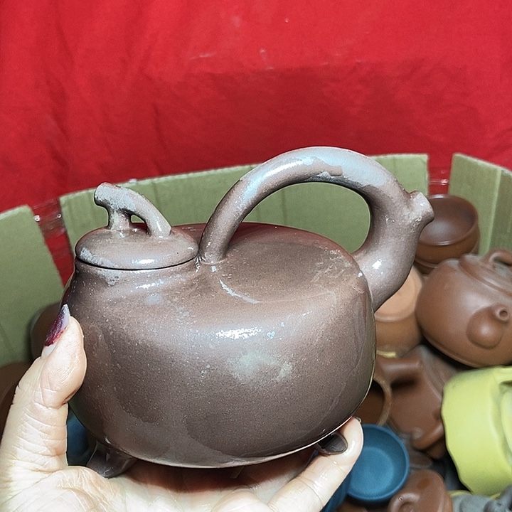 全手工制作宜兴紫砂茶壶