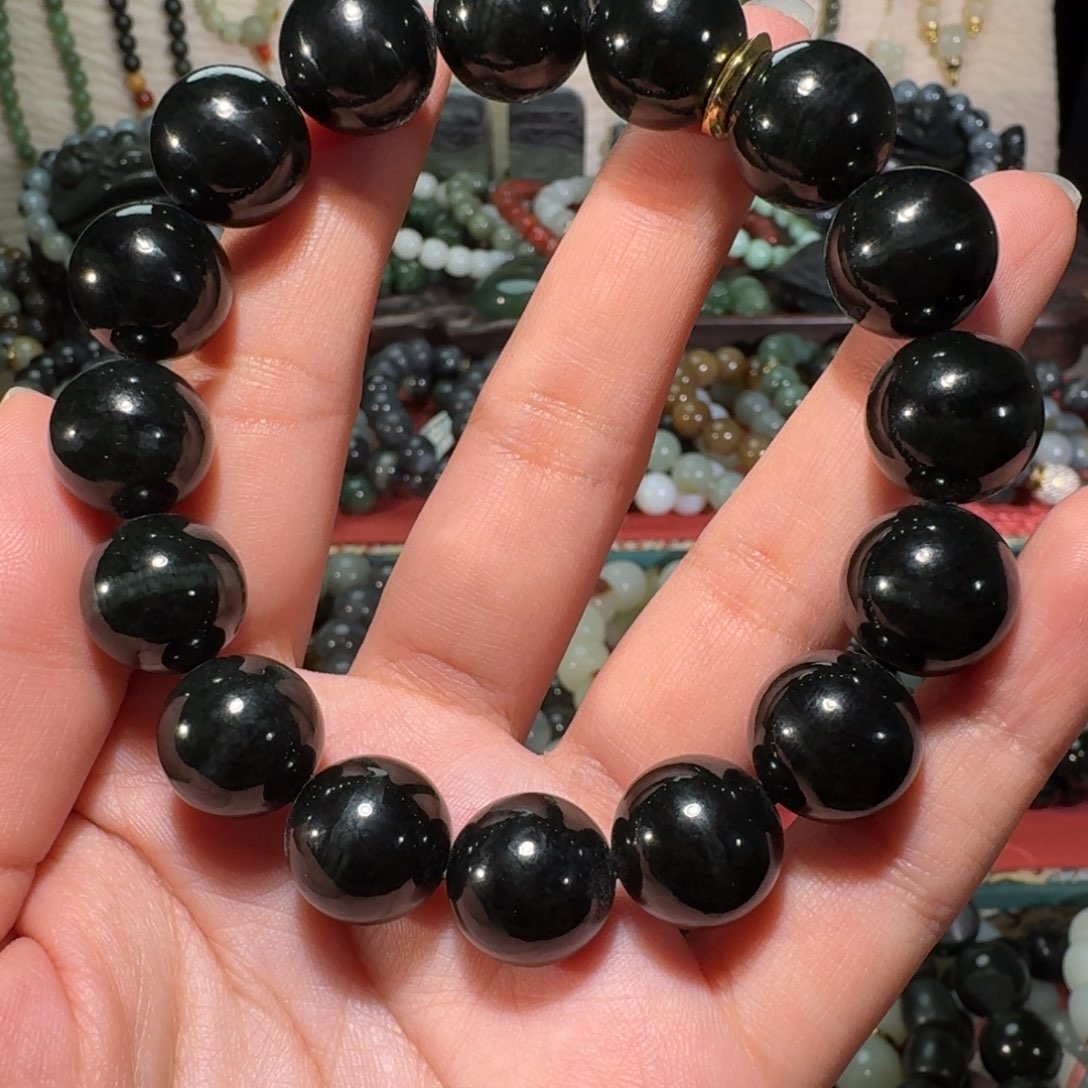 超***冷和田玉未镶嵌手链