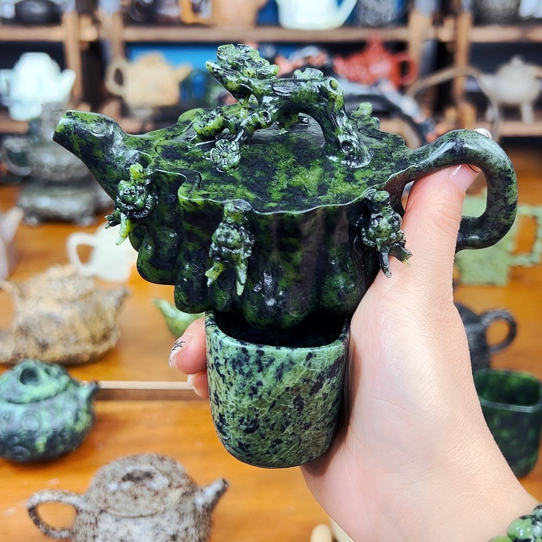 羲***生福利茶空间天然原石
