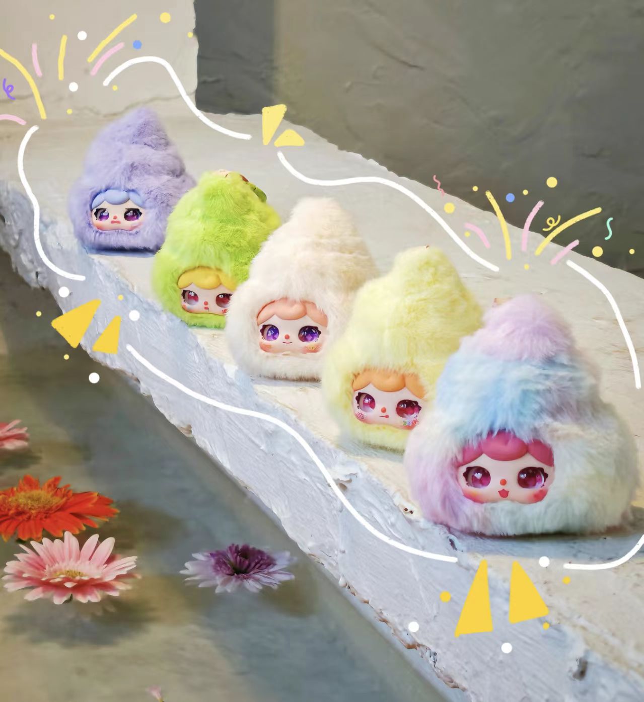 水果蔬菜-娃三岁多系列搪胶潮玩盲盒公仔