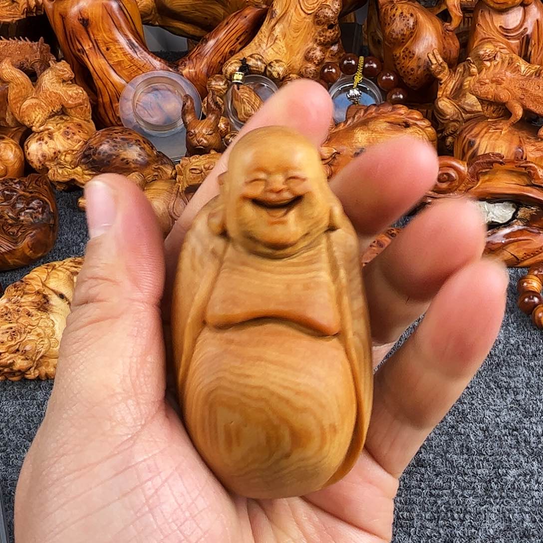 柏木太行崖柏坨子弥勒