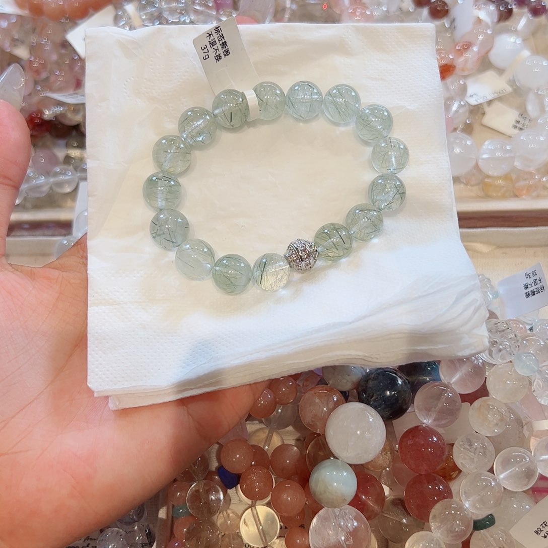 嘻***嘻水晶手链未镶嵌48小时鉴赏