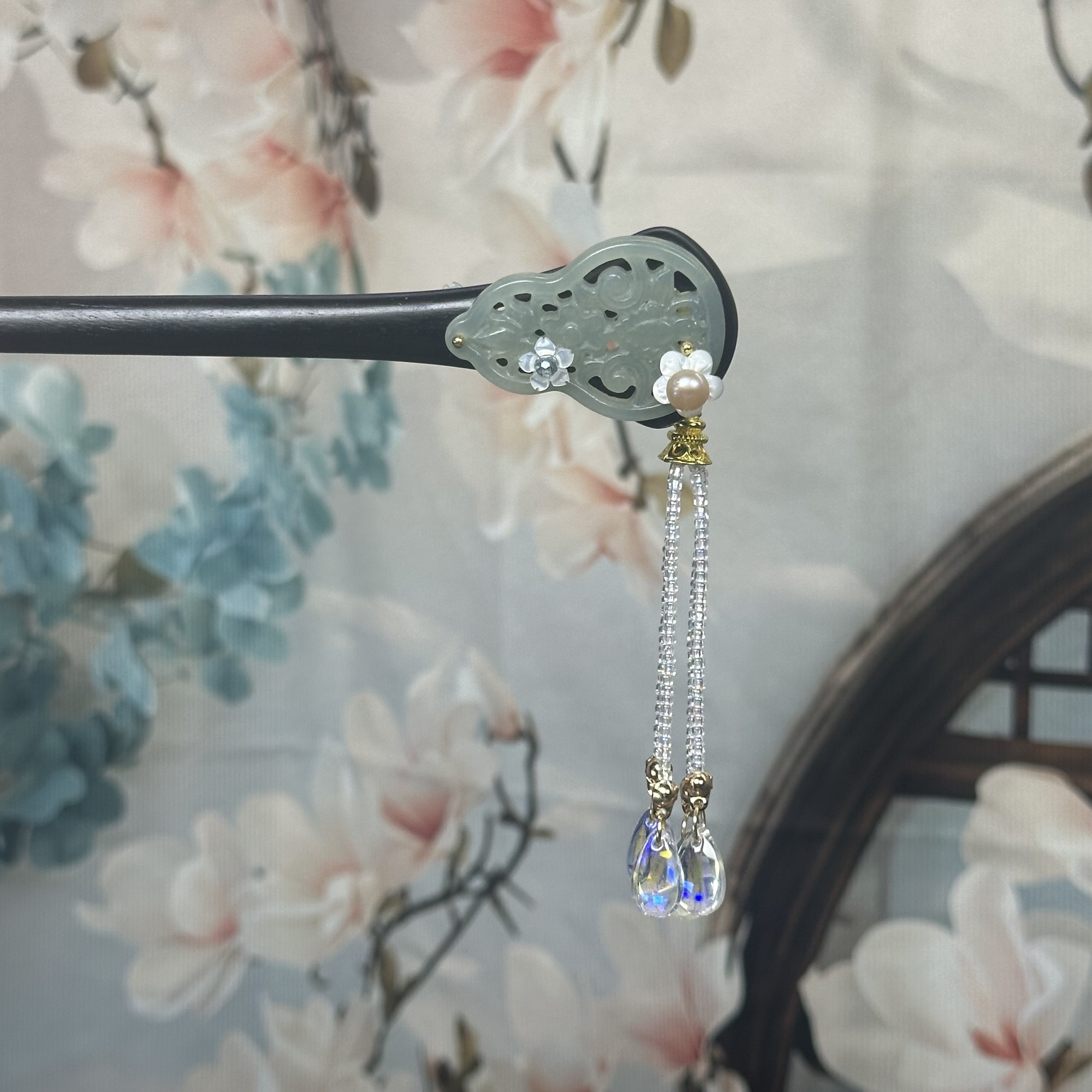 S001复古宫廷公主风发簪超仙簪发日常古风简约