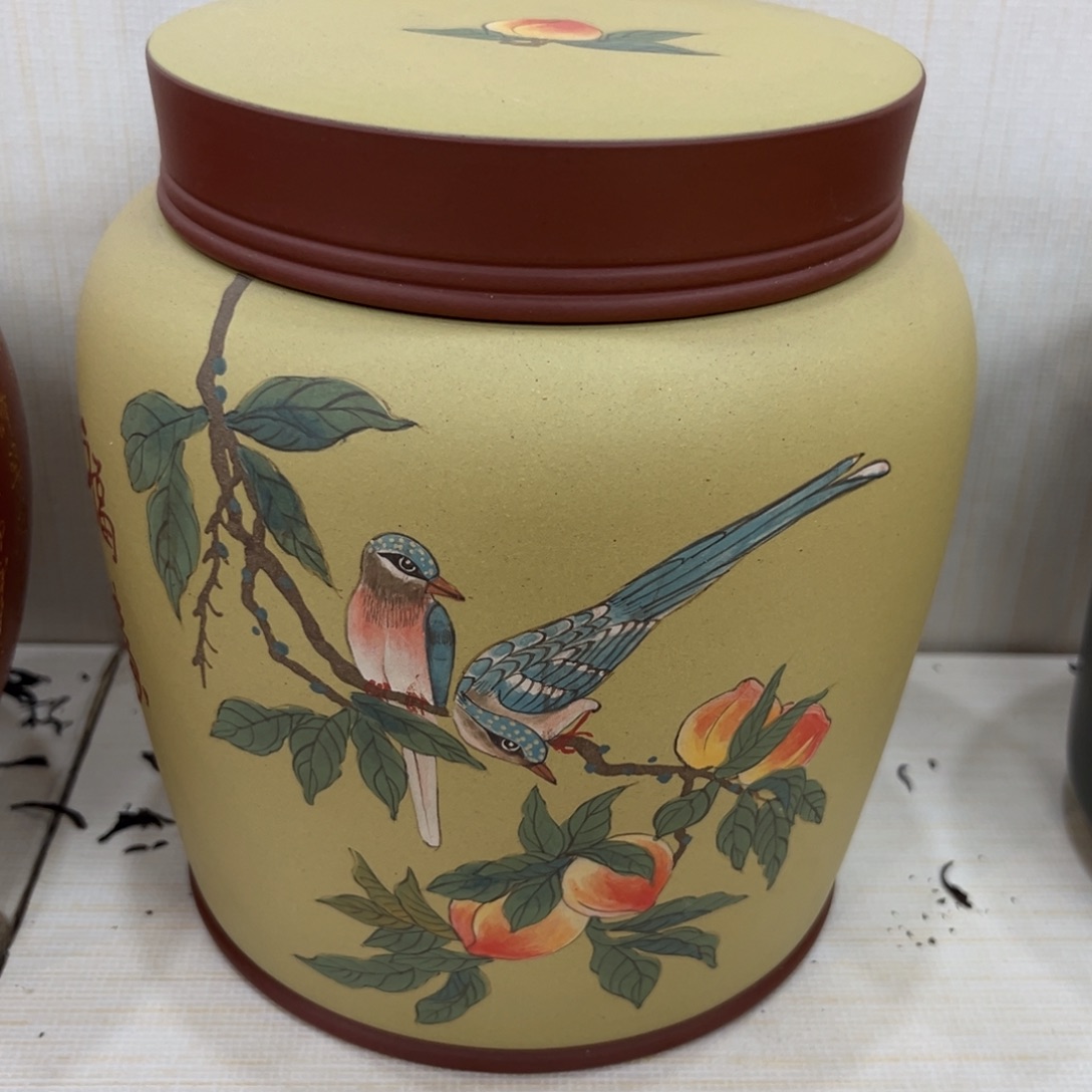 紫砂茶叶罐紫砂茶叶罐