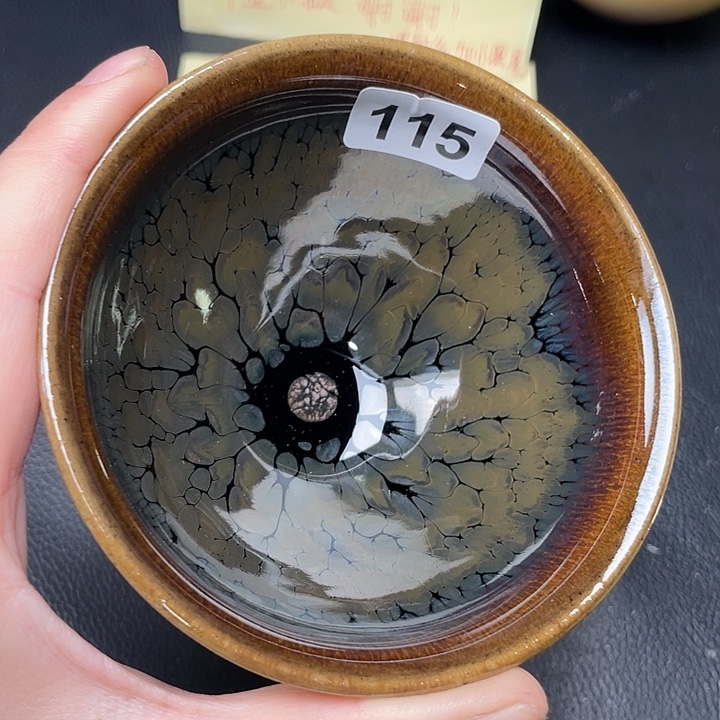 茶盏全手工建盏放漏