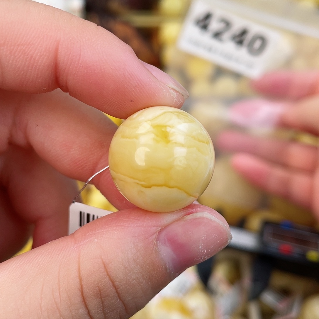 蜜蜡未镶嵌珠宝奇石粉18.9