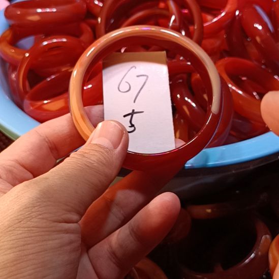 玛瑙/玉髓未镶嵌手镯