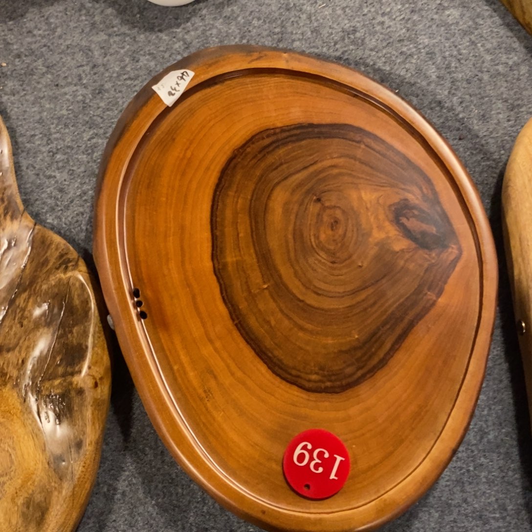 ✨**路香樟木自然随形茶盘