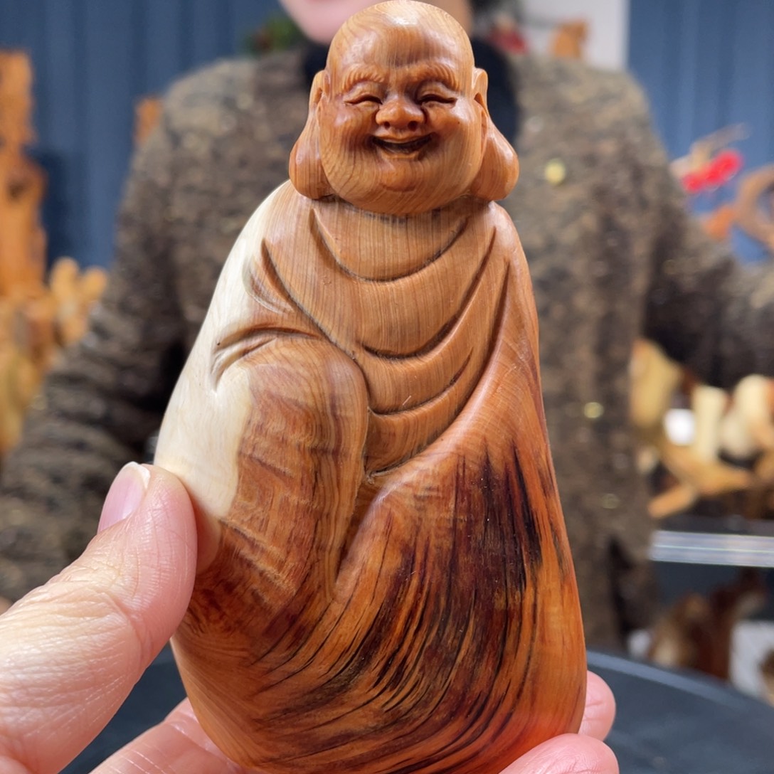 柏木（崖柏）手把件