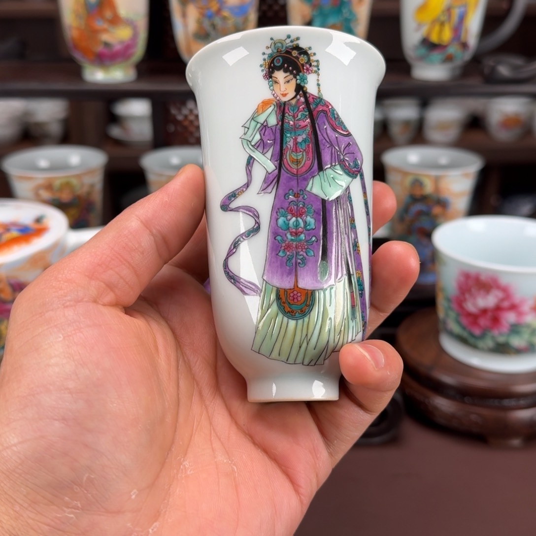 杯景德镇陶瓷艺术家作品欣赏