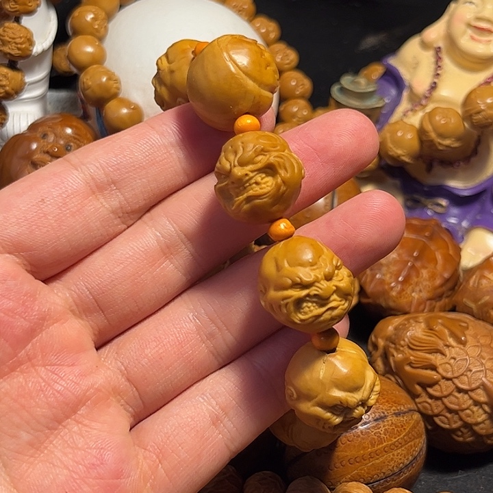 橄榄核手串/手链山鬼恶僧