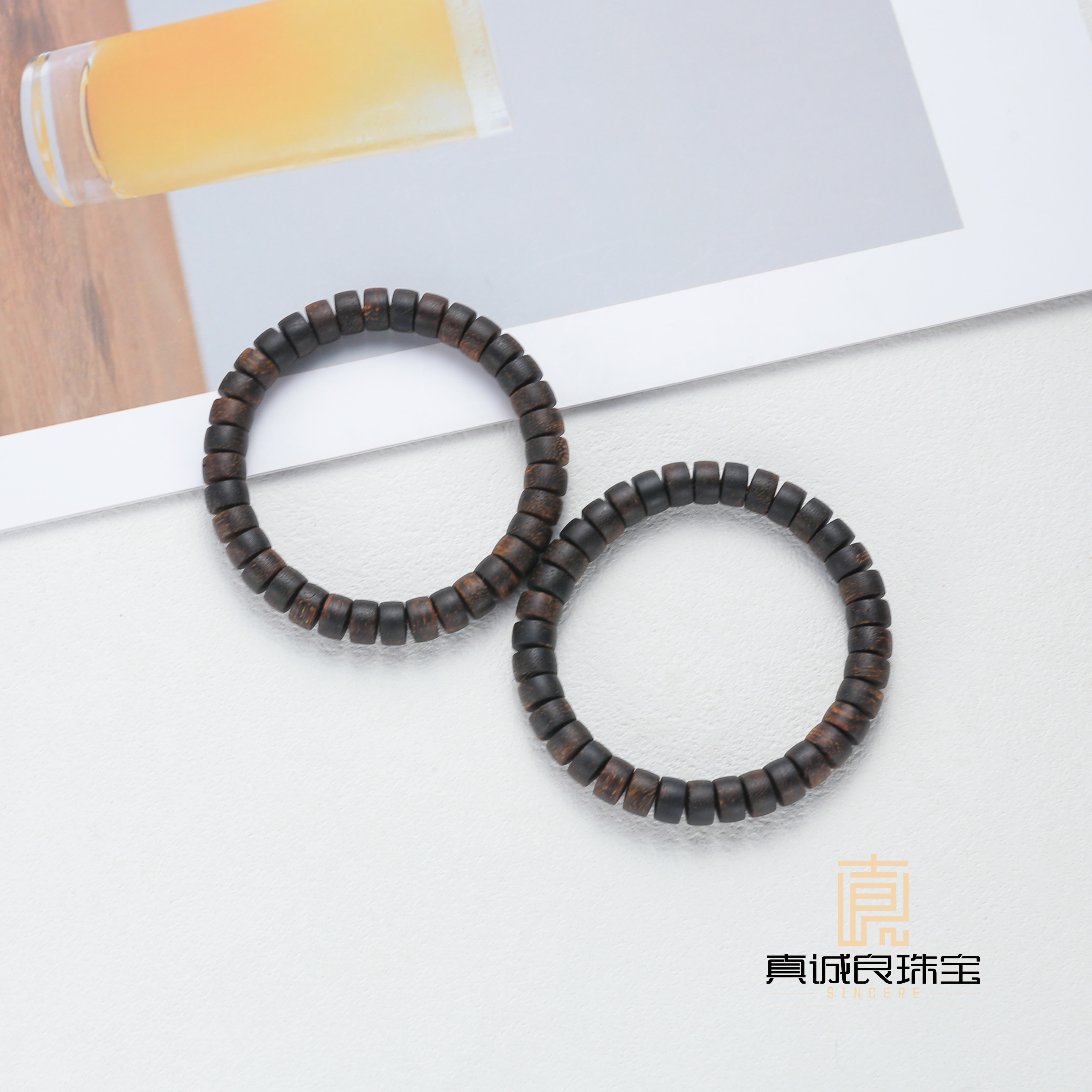 【真诚良】ZQ040甄选糖结紫奇药片珠手串