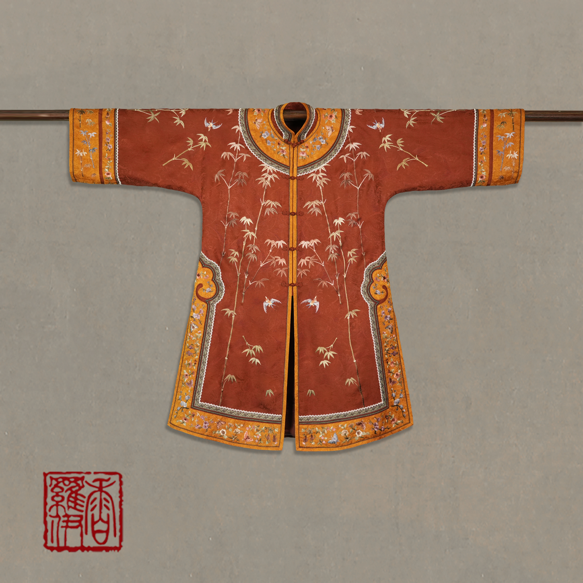 【雨竹林】传统中式绣花上衣