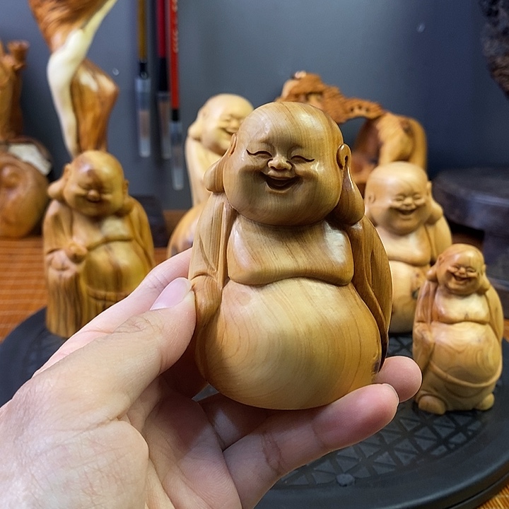 柏木崖柏摆件把玩件