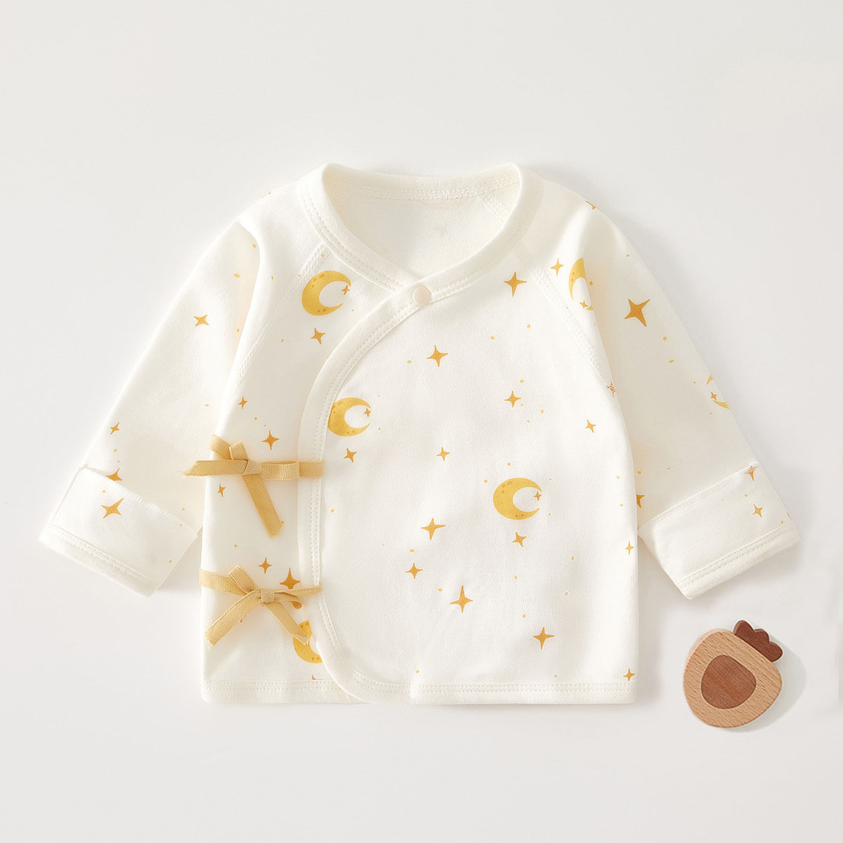 新生婴儿衣服春秋冬初生纯棉0半背衣3月和尚薄款宝宝秋衣内衣上衣