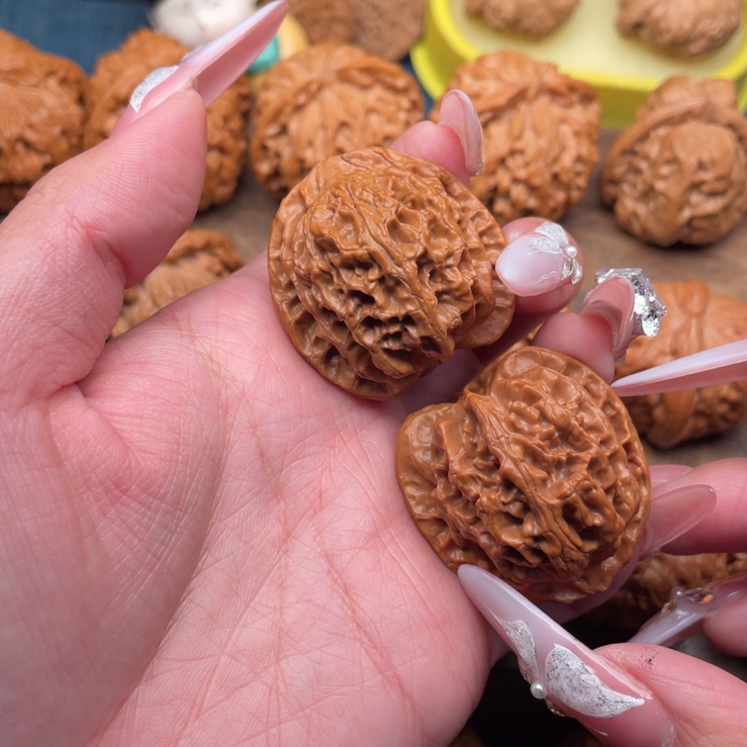 c***l文玩核桃把件全品苹果园36