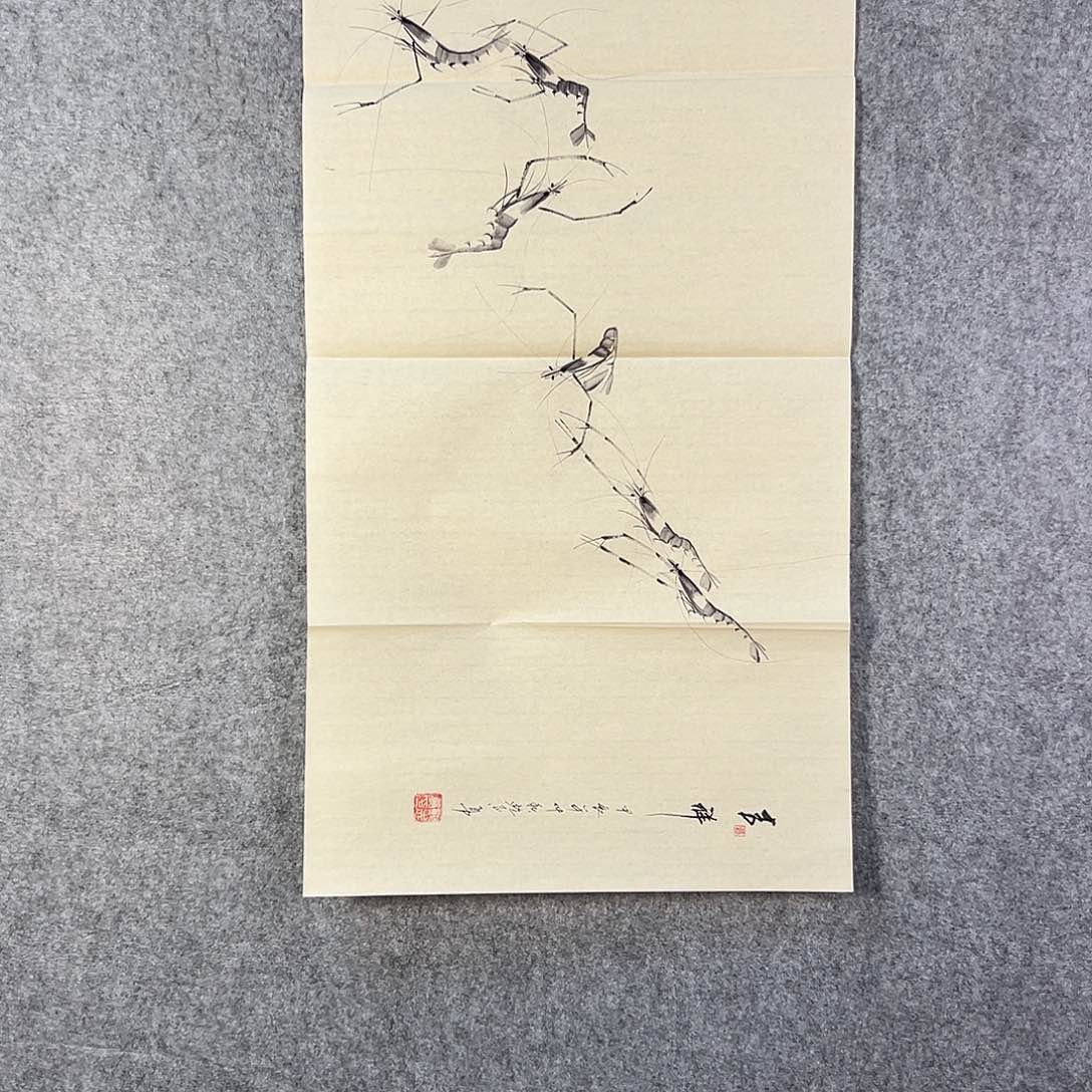 国画591 花鸟在树丛的顶端鸣叫叫声响