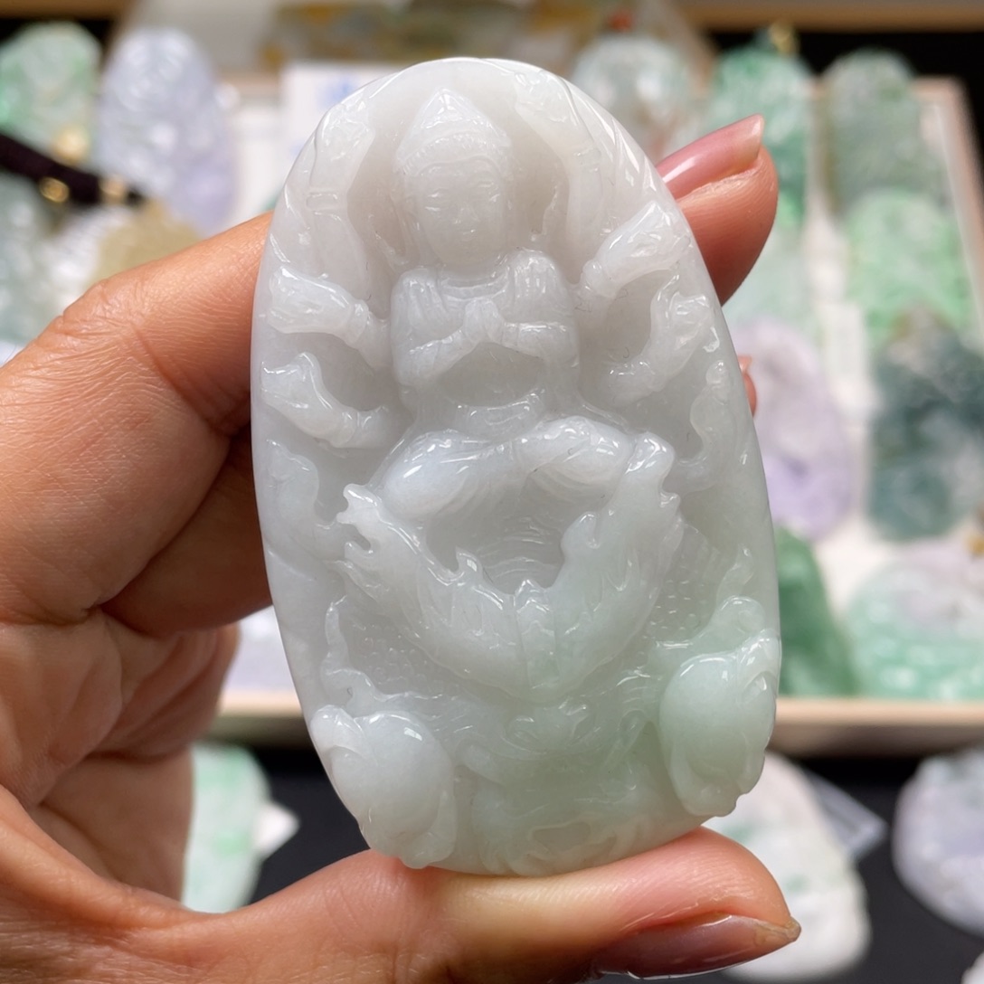 翡翠吊坠(不含链)未镶嵌