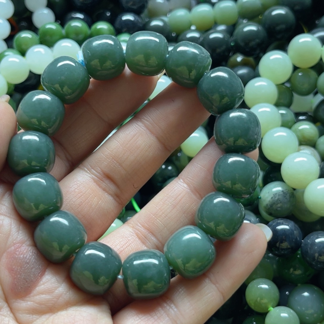 和田玉手链未镶嵌