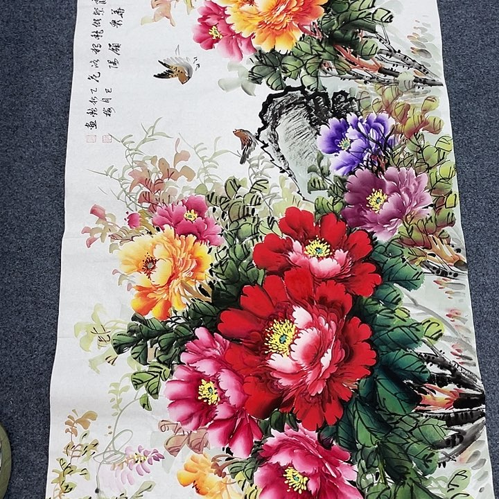 国画纯手绘国画作品