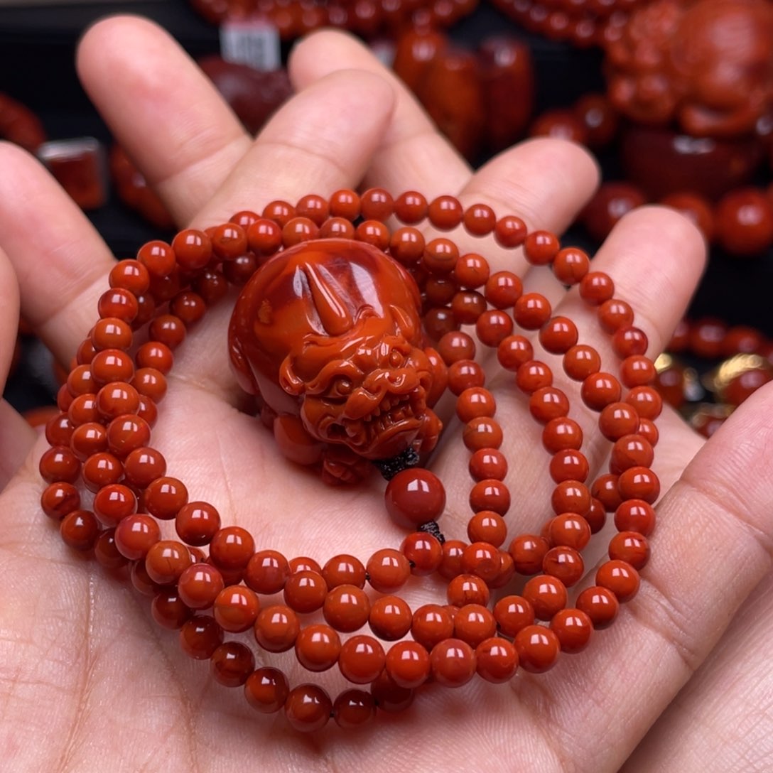 南红玛瑙珠宝奇石未镶嵌吊坠