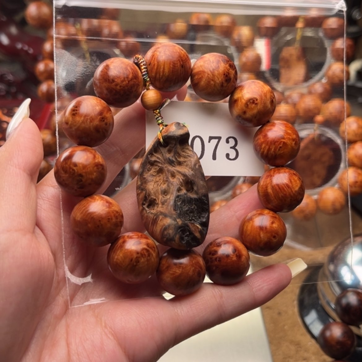 【闪购商品】柏木（崖柏）手串/手链18金刚骨料