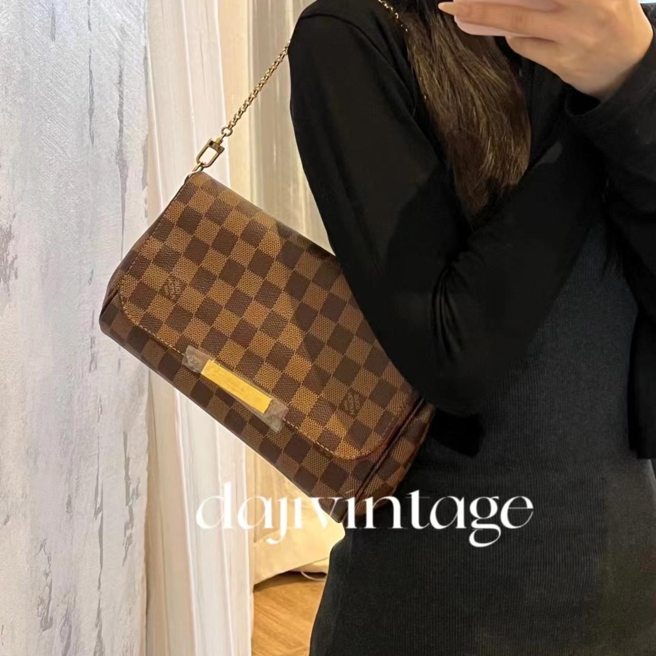 大吉中古/LV棋盘格挚爱大号单肩斜挎包