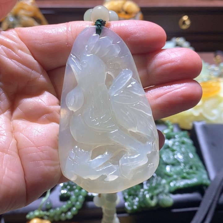 岫玉毛衣链未镶嵌