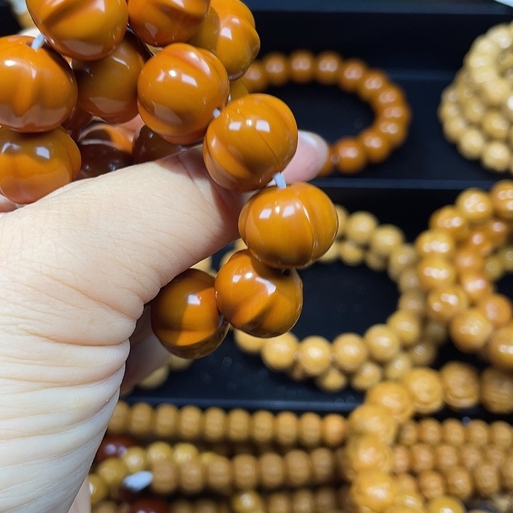 萧***奈猴头核桃手串猴头