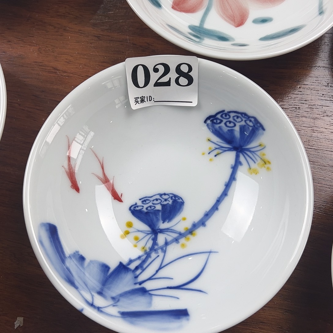 瓷片景德镇陶瓷手工手绘制作