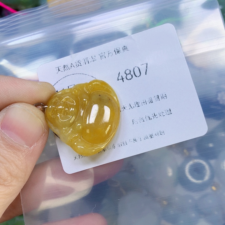 翡翠吊坠(赠链)未镶嵌