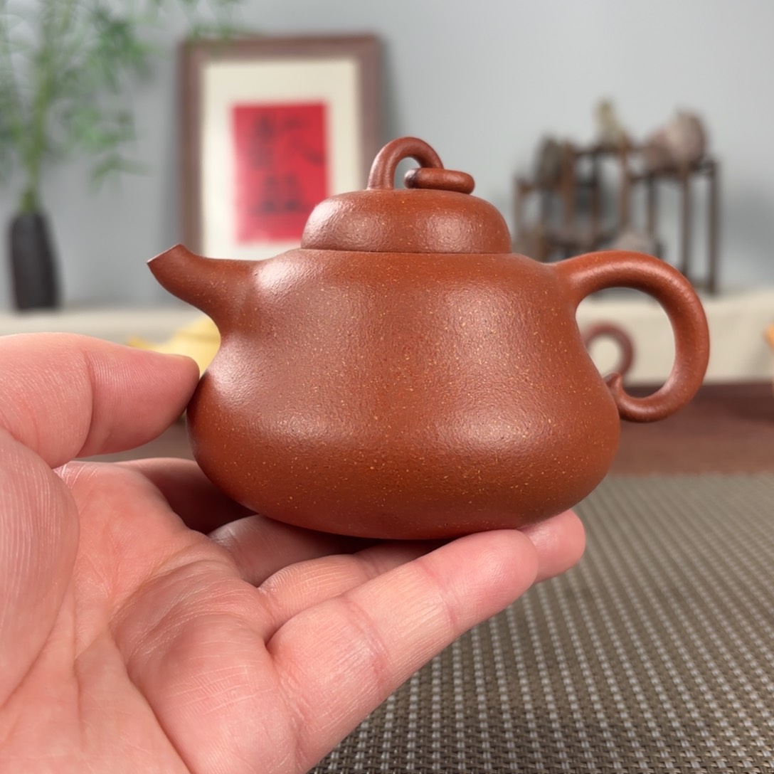 紫砂茶壶黄龙山原矿紫砂壶
