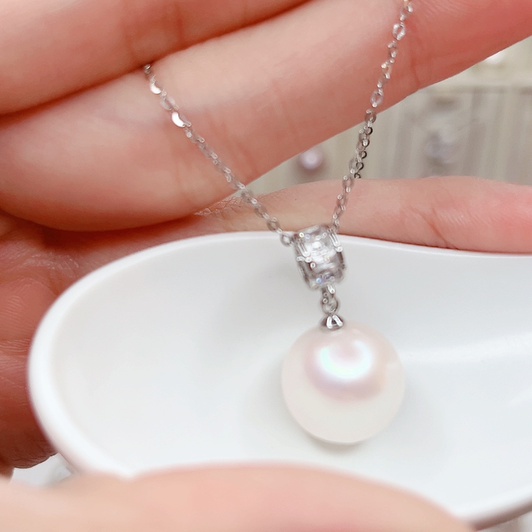 淡水珍珠合金吊坠(赠链)