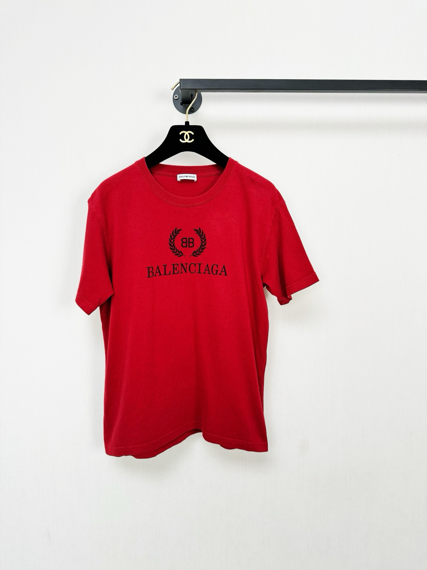 95新 Balenciaga/巴黎世家 balenciaga巴黎世家短袖/L码/95新