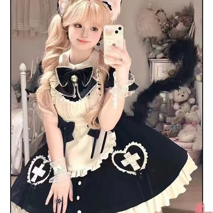 女装连衣裙辣妹夏季蛋糕公主裙少女显瘦生日连衣裙气质收腰甜美系