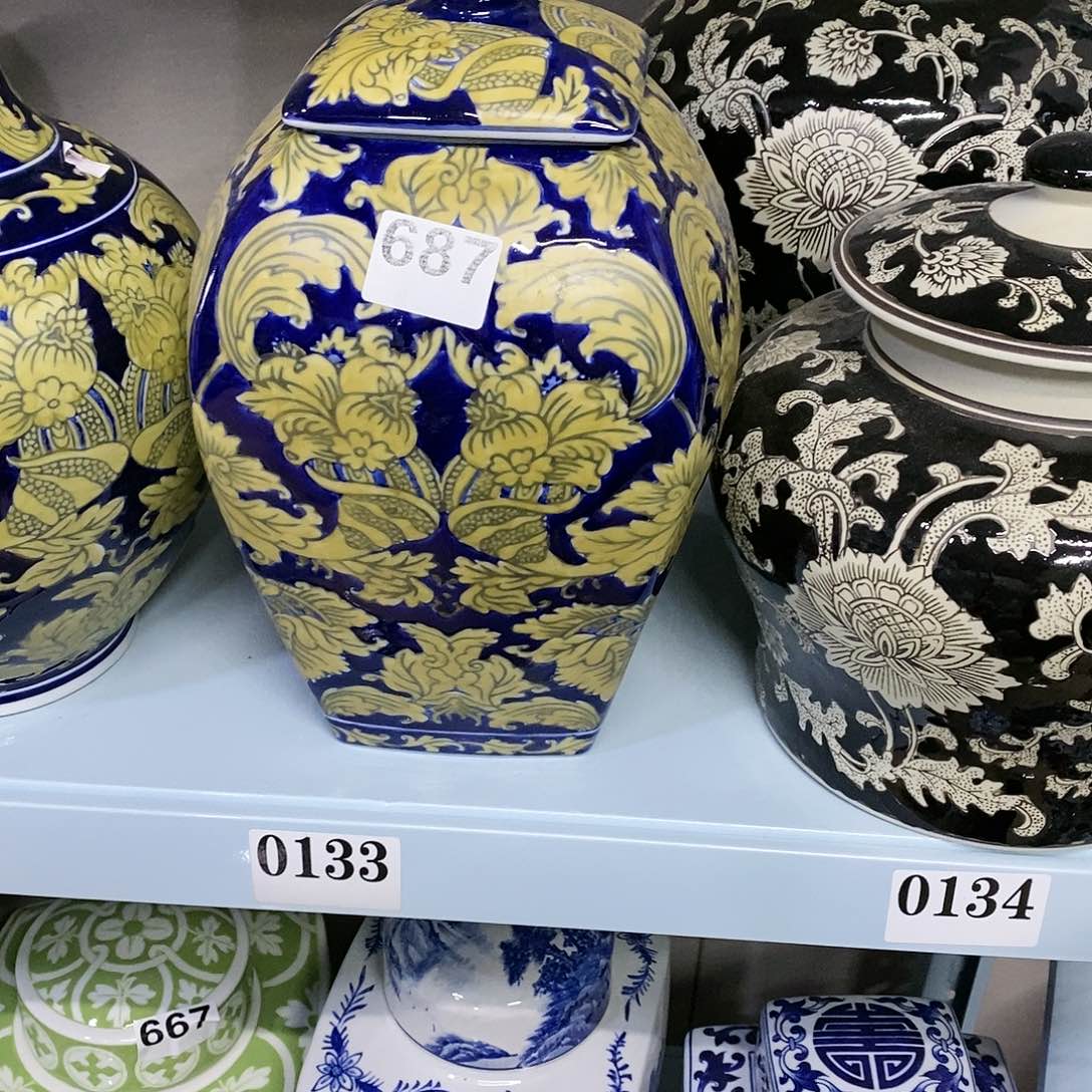 【闪购商品】摆件越****6储物罐瓷器…………………………