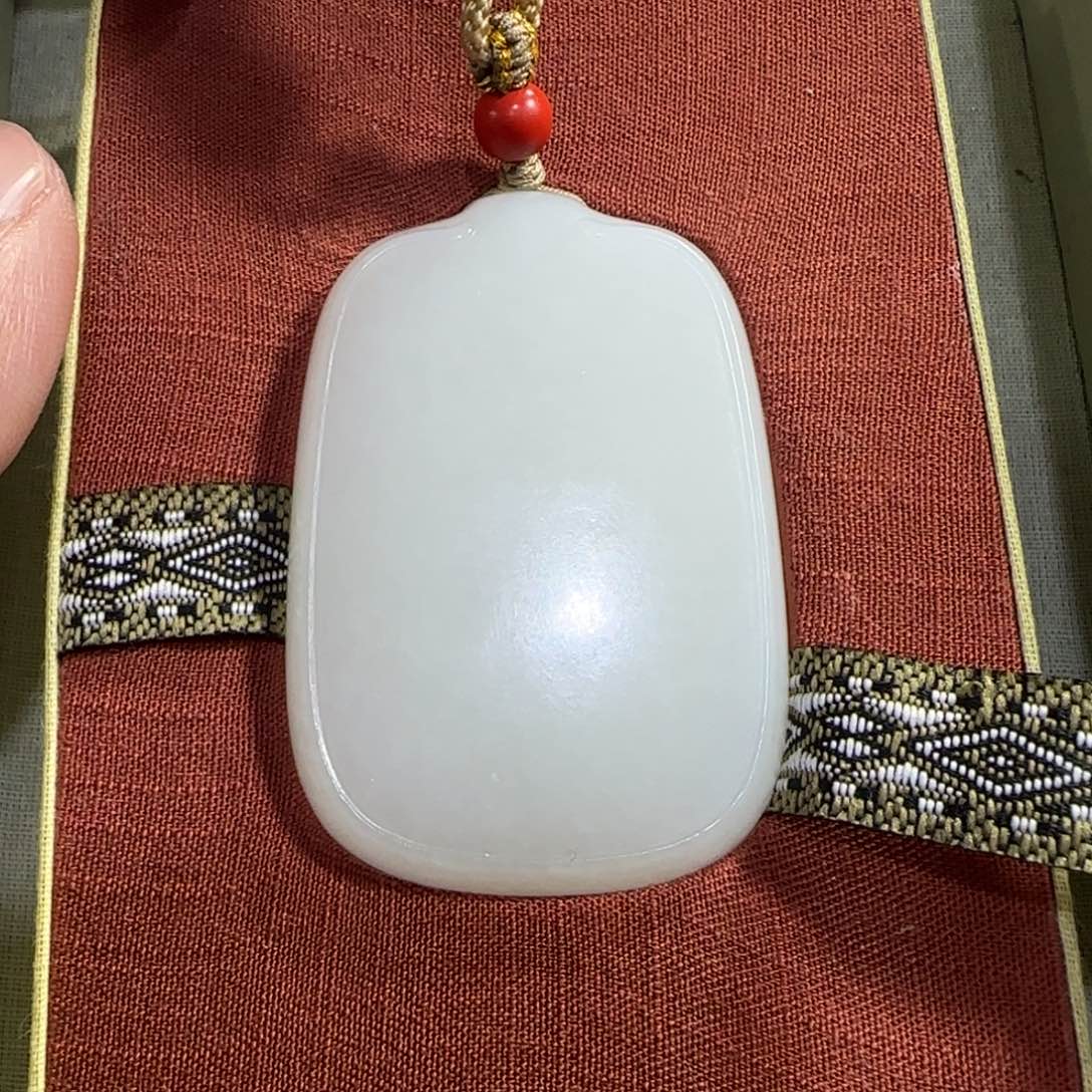 和田玉挂件未镶嵌