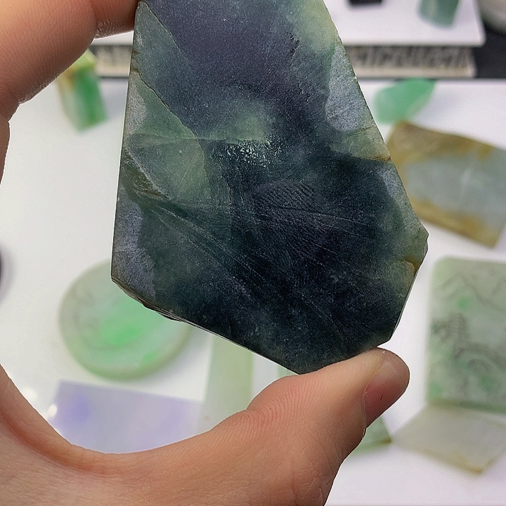 定制翡翠未镶嵌翔*包工包料