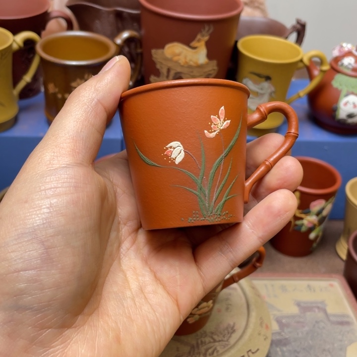 紫砂茶杯紫砂主人杯