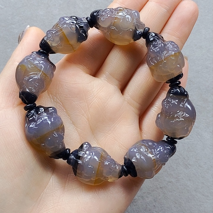 玛瑙/玉髓手串未镶嵌