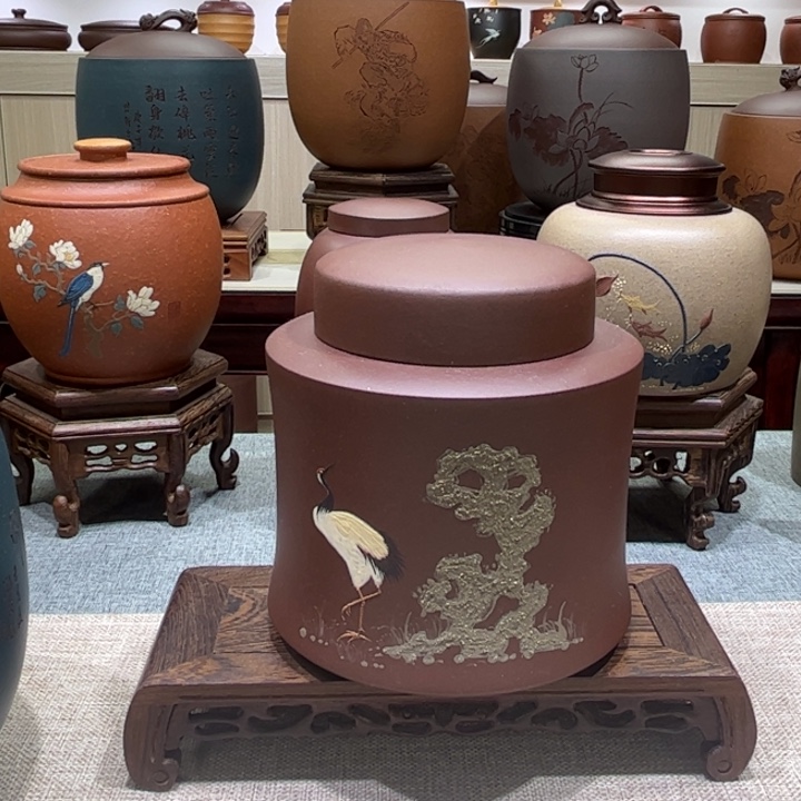 茶叶罐紫砂茶叶罐