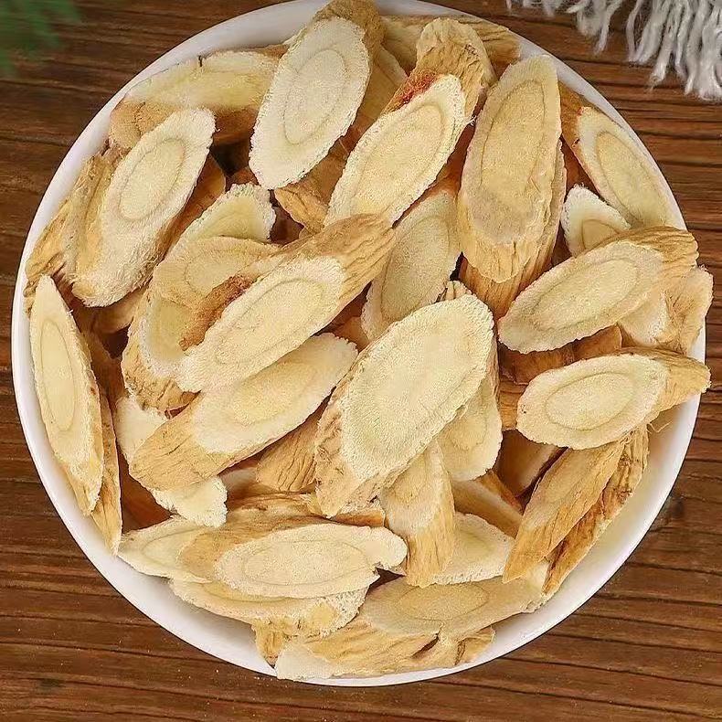 甘肃原产地黄芪切片一等品可煮水泡茶煲汤的正宗中药材