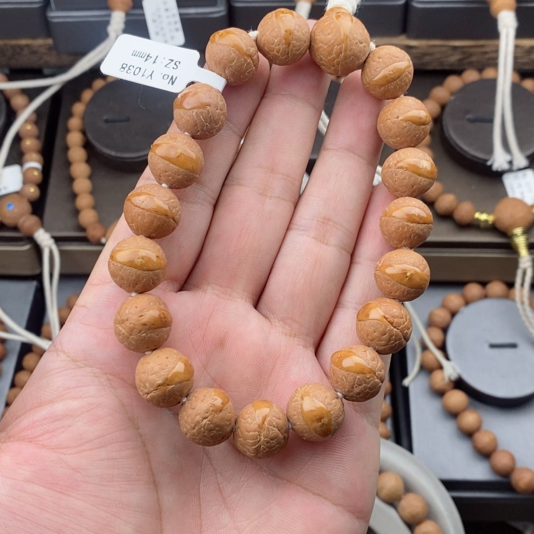 手串凤眼菩提14mm封眼