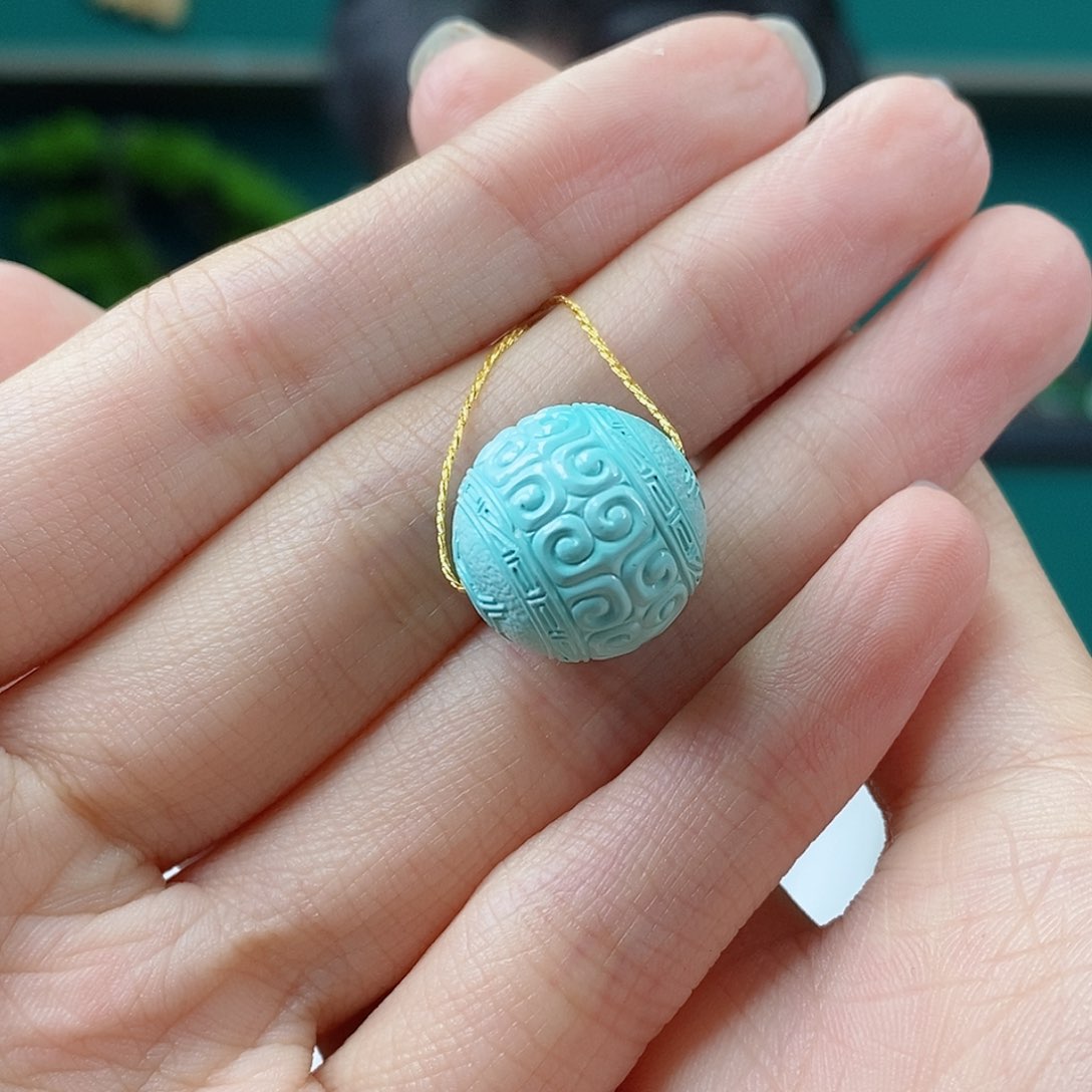 未镶嵌绿松石珠宝奇石