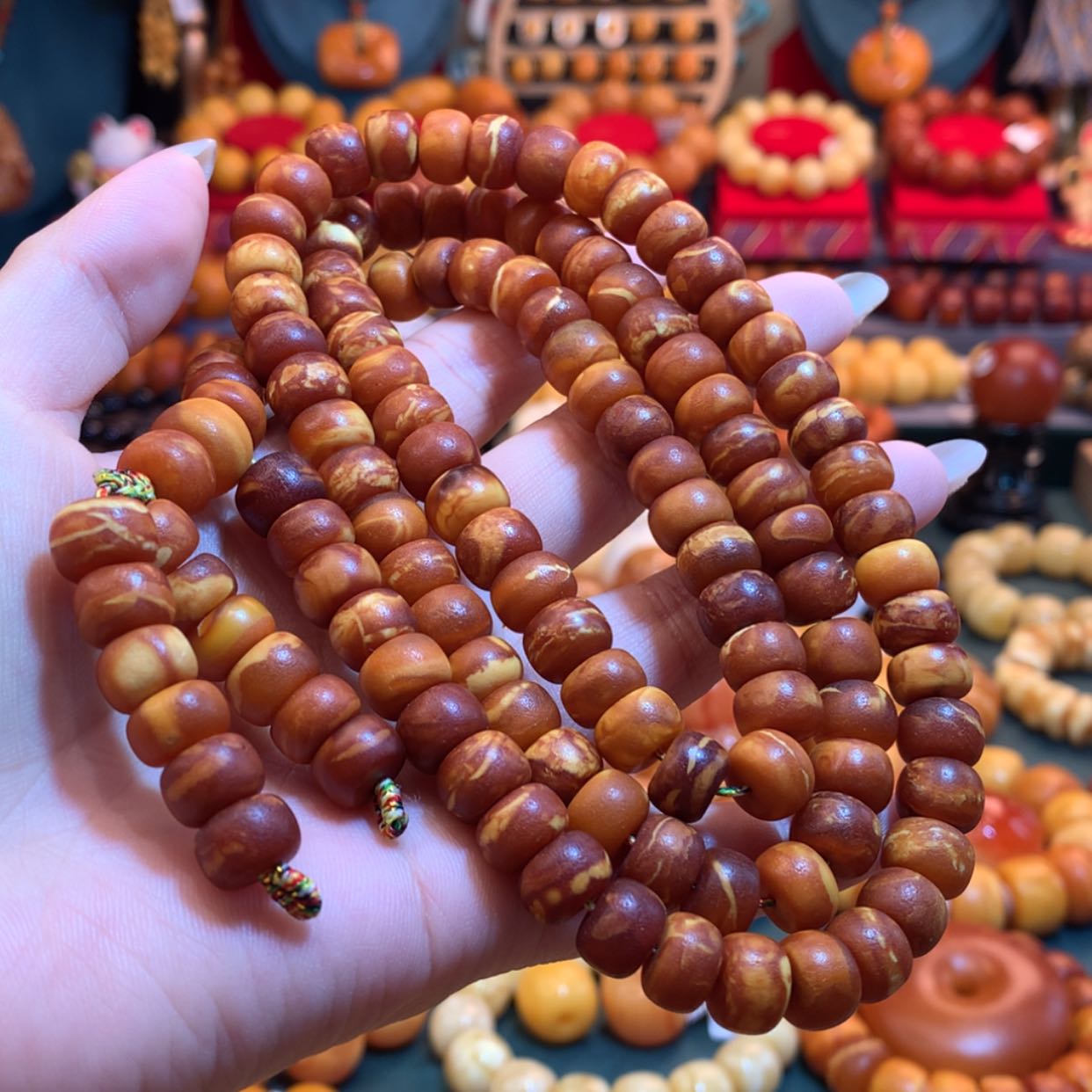 【闪购商品】蜜蜡手链未镶嵌蜜蜡手链