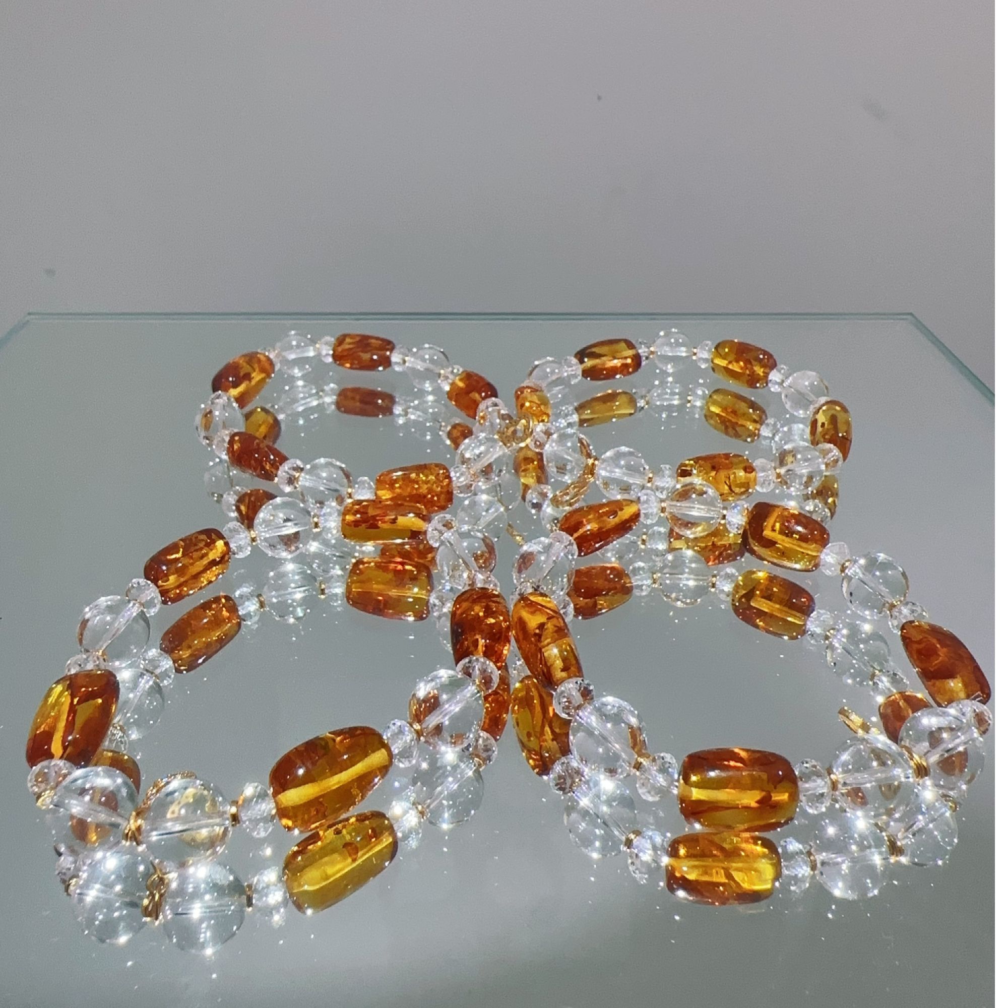 硕夏天然白水晶10-11mm设计款手链多样性发其一SX01264