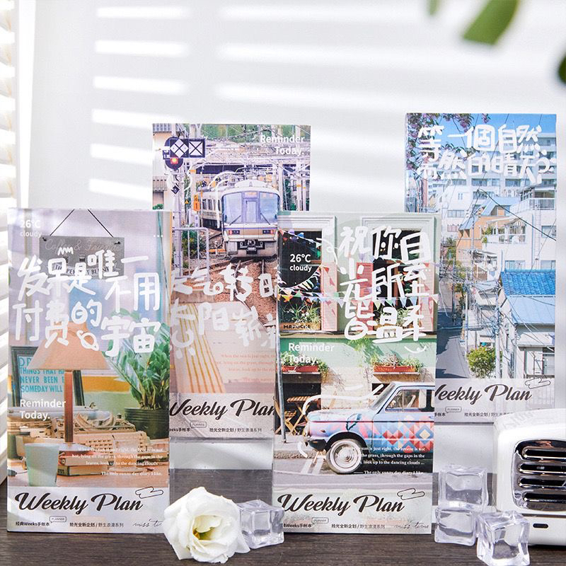 特价清库/拾光Weeks便携精装手帐本记/直播介绍为准